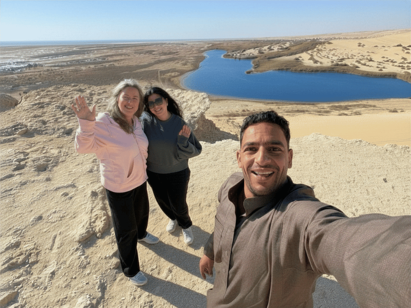 Aussicht auf die El Fayoum Oase