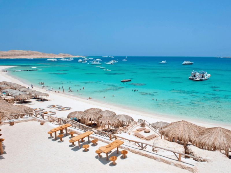 Strand in Hurghada Ägypten