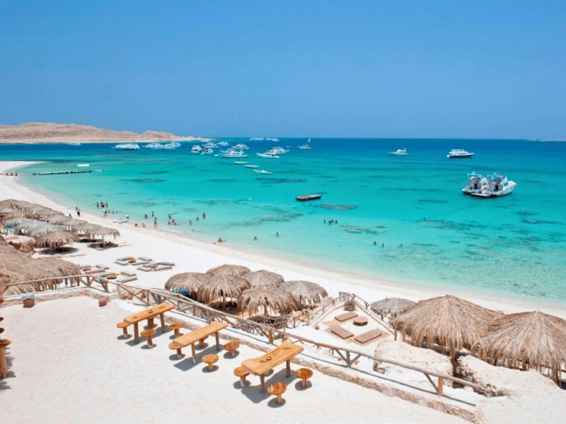 Strand in Hurghada Ägypten
