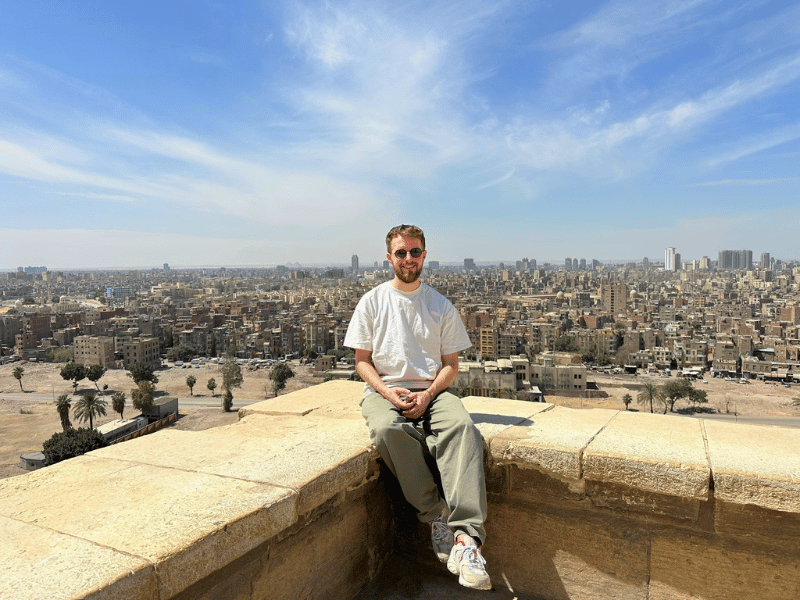Aussicht über Kairo, Ägypten