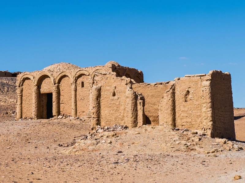 Antike Stätte in Kharga, Ägypten