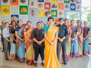 Frauen im Amba Yaalu Hotel in Kandalama, Sri Lanka