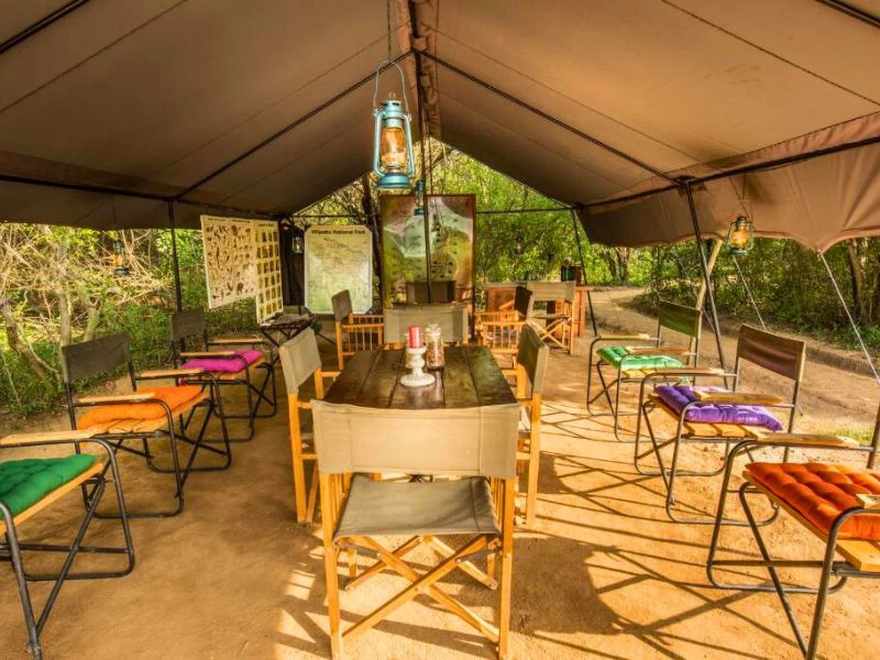 Wilpattu Restaurant Zelt