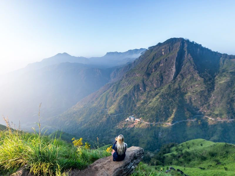 Aussicht auf den Adams Peak