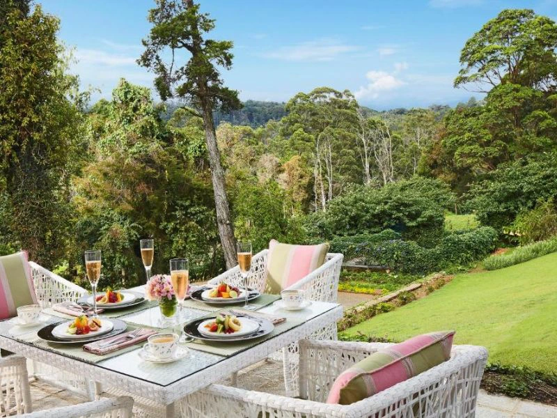 Nuwara Eliya Komforthotel Terasse