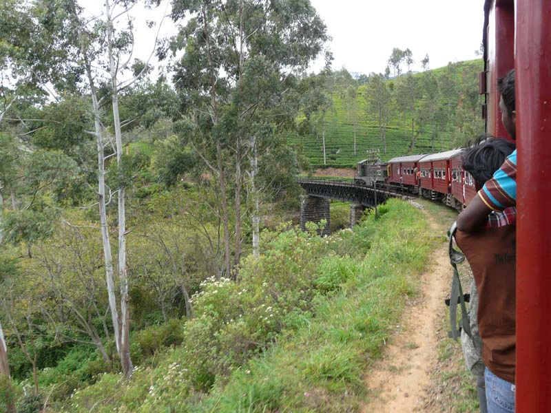 Zugfahrt nach Ella, Sri Lanka