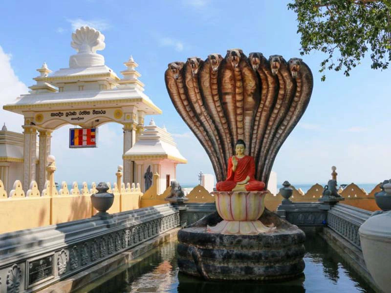 Buddhistischer Tempel auf Nainativu