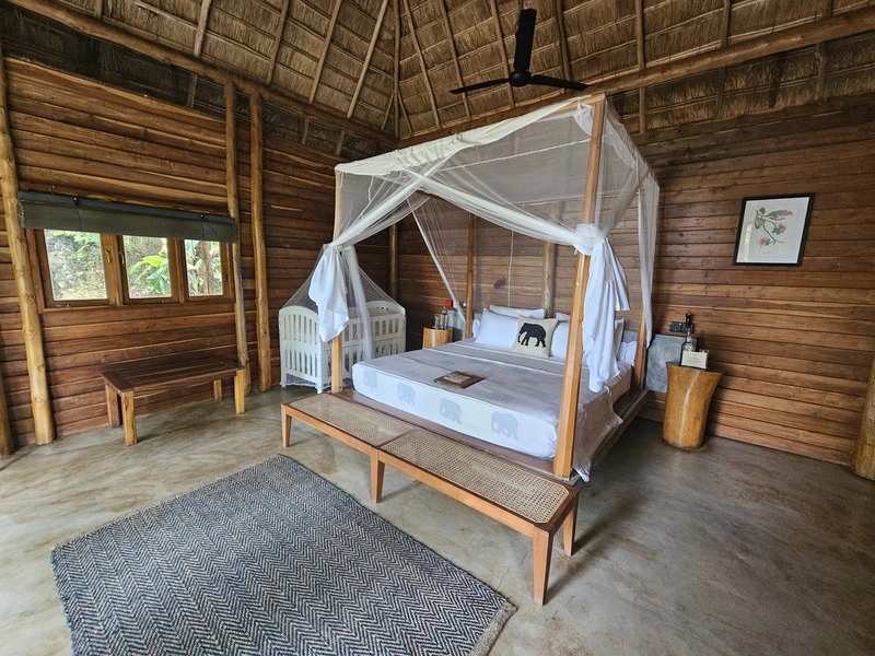 Zimmer in Gal Oya in Sri Lanka