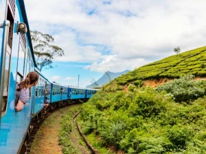 Mit dem Zug durch Sri Lanka
