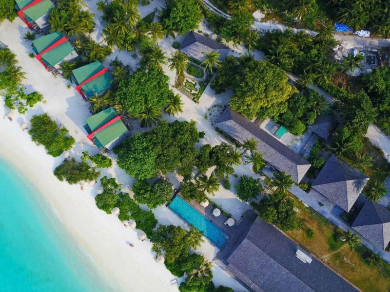 Resort auf den Malediven