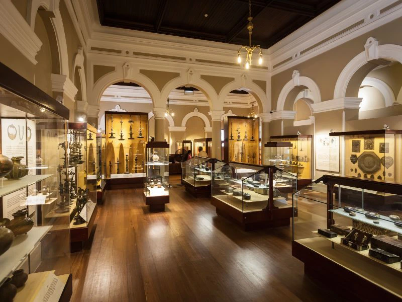 Ausstellung im National Museum von Colombo