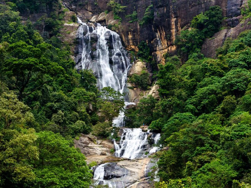 Wasserfall in Sri Lanka
