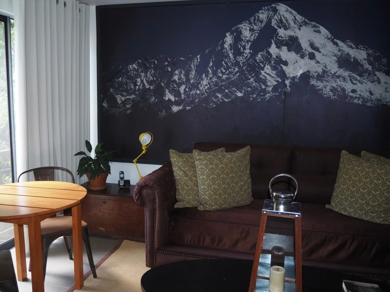 Lobby in Ollantaytambo in Peru