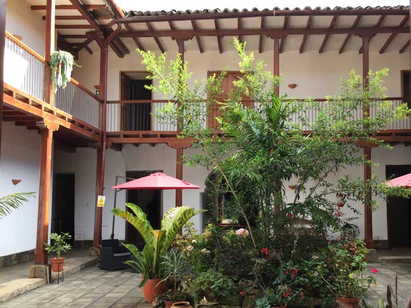 Stadthotel in Chachapoyas in Nordperu