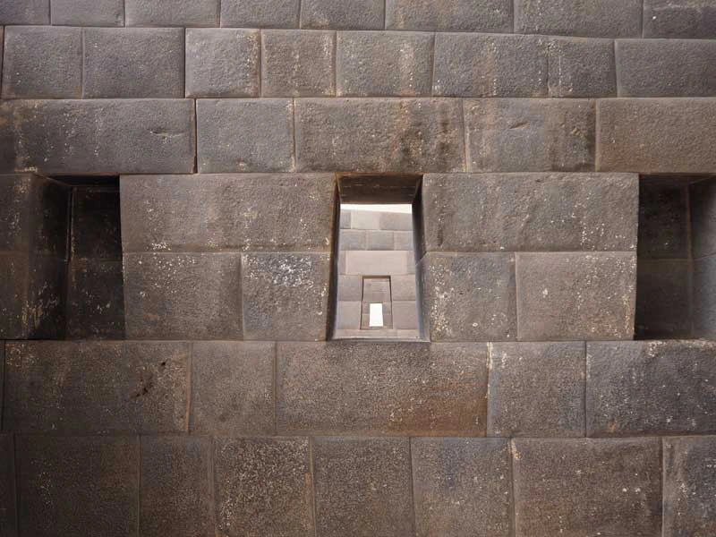 Inkamauern in Cusco in Peru