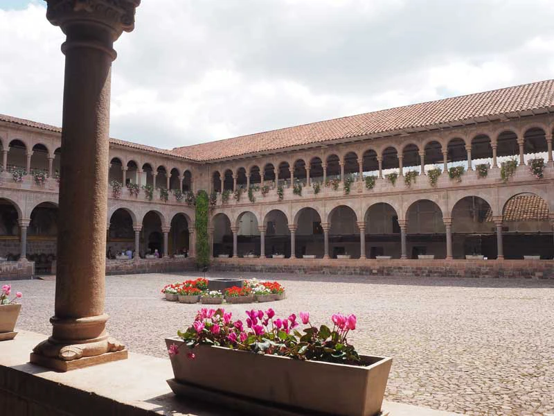 Kloster in Cusco in Peru