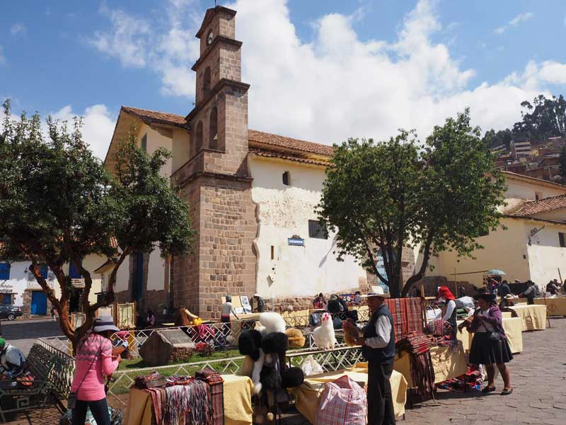 Kirche in Cusco in Peru