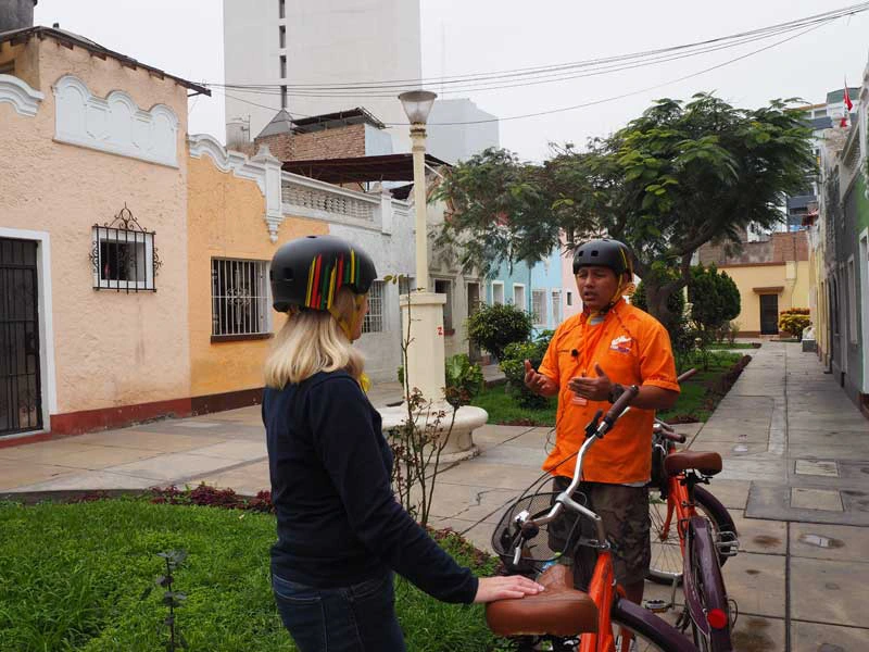Fahrradtour durch Miraflores