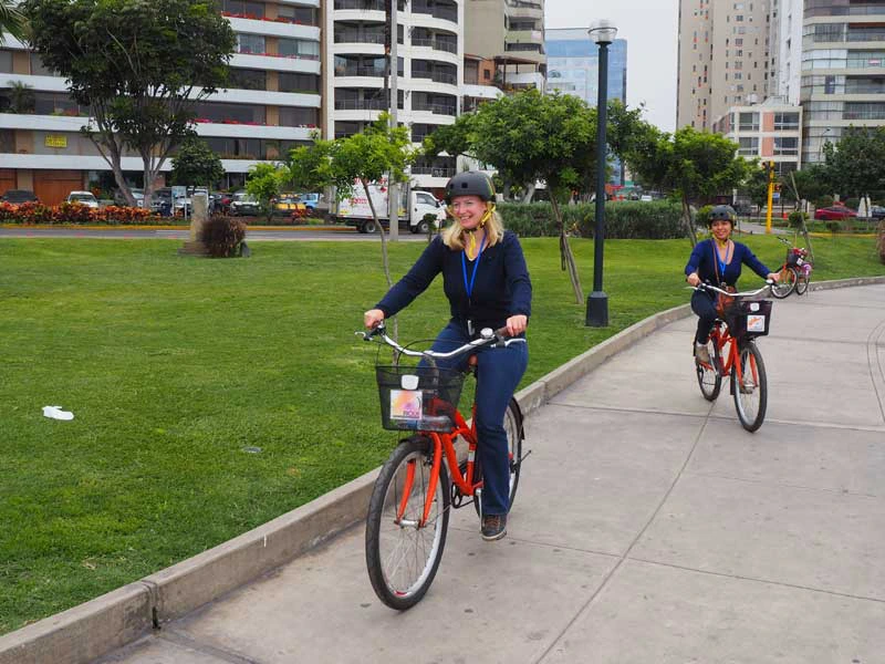 Fahrradtour durch Miraflores
