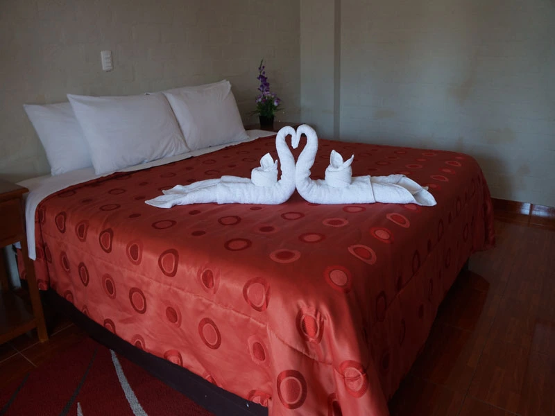 Freundlich eingerichtetes Zimmer in Paracas in Peru