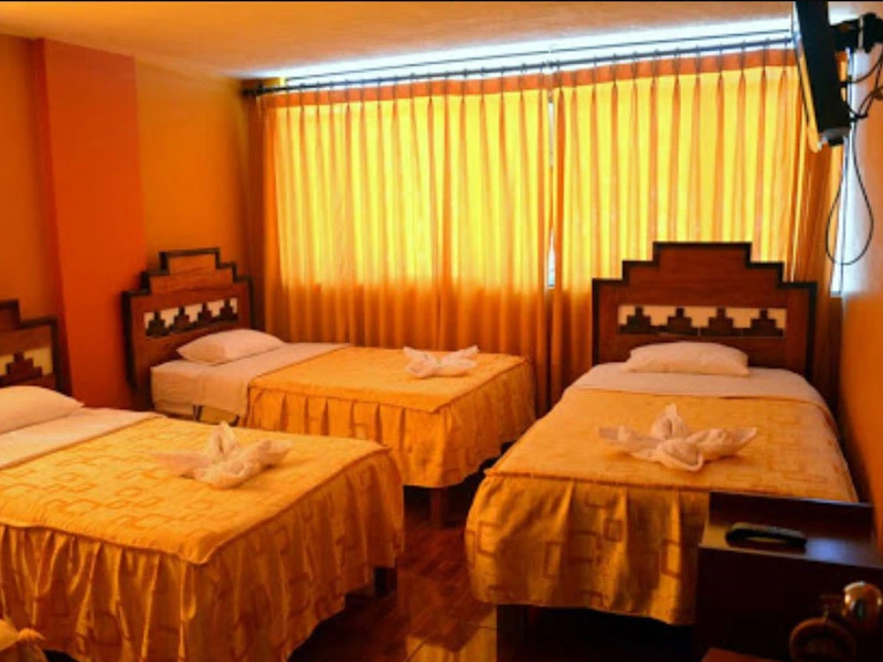 Zimmer auf dem Inka Jungle Trail in Peru