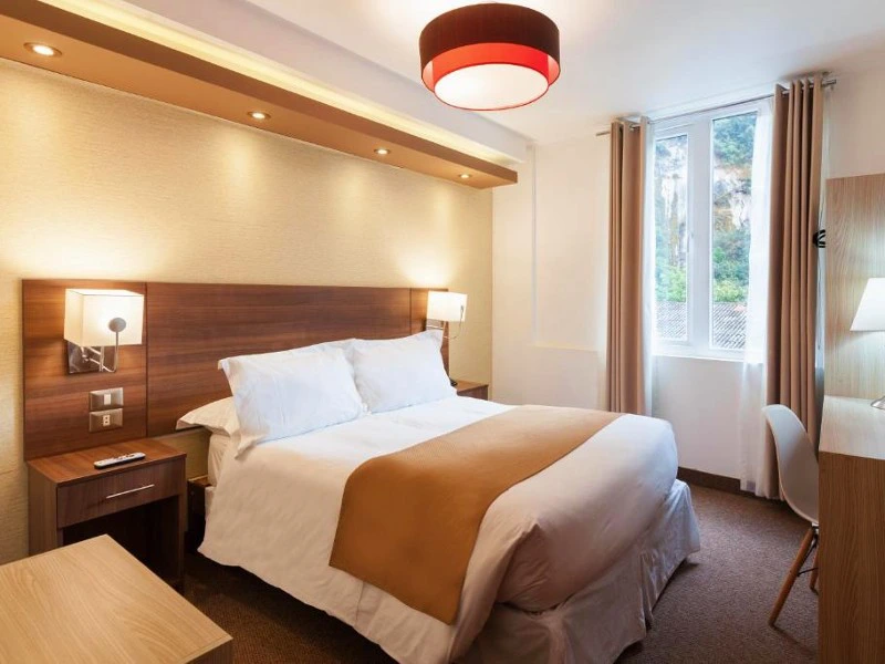 Zimmer im Hotel beim Lares Trek in Peru