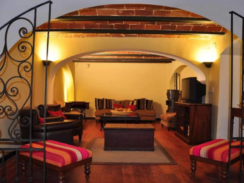 Aufenthaltsraum zum Entspannen in La Paz in Bolivien