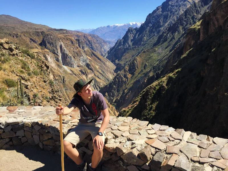 Trekking im Colca Canyon in Peru