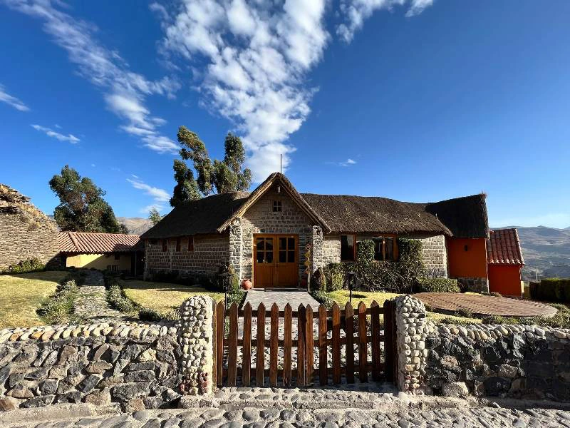 Typisches Hotel im Colca Canyon in Peru