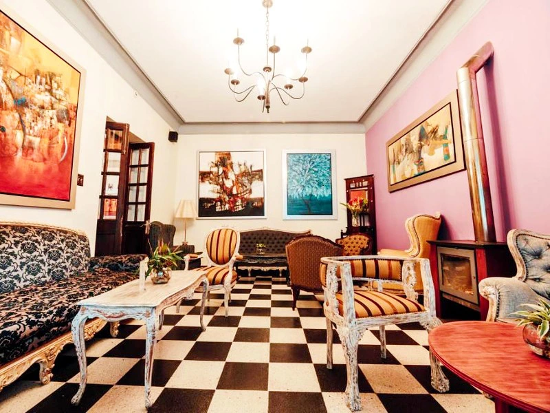 Lobby im Hotel in Lima in Peru