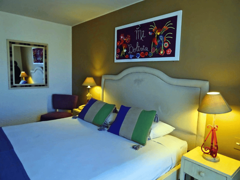 Zimmer im Hotel in La Paz in Bolivien