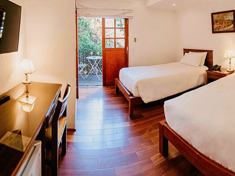 Zimmer im Hotel in Arequipa in Peru