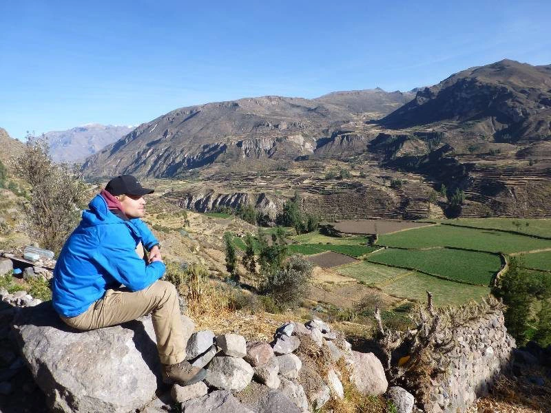 Trekking im Colca Canyon in Peru