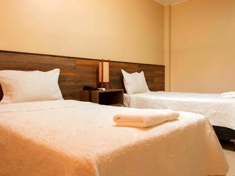 Zimmer im Hotel in Huacachina in Peru