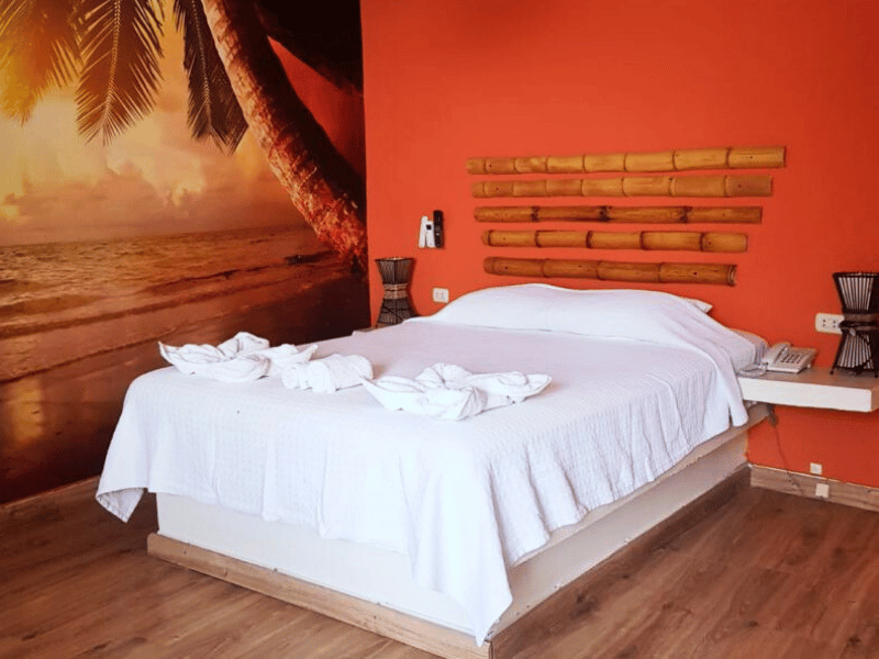 Zimmer im Hotel in Mancora in Peru
