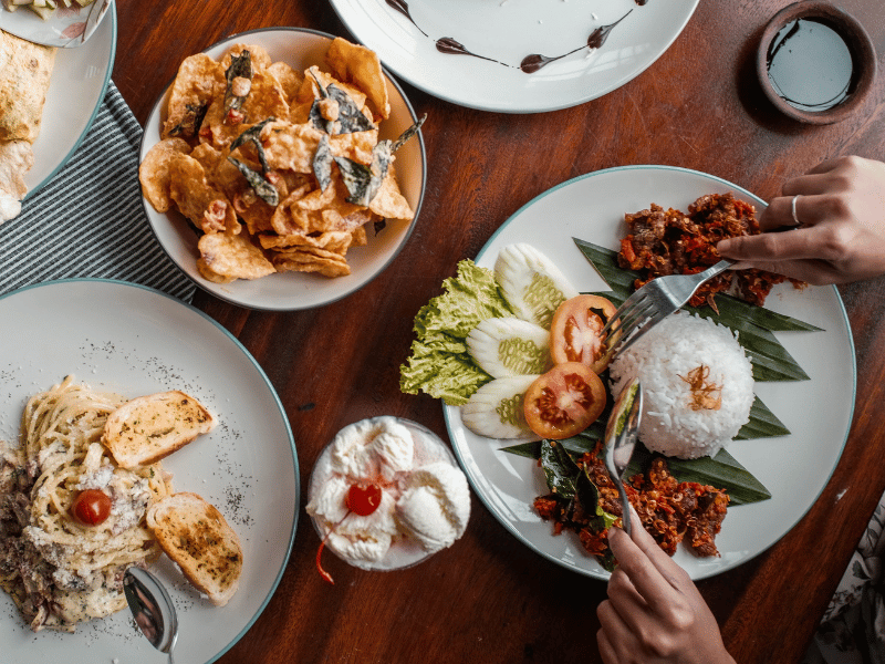 unterschiedliche peruanische gerichte