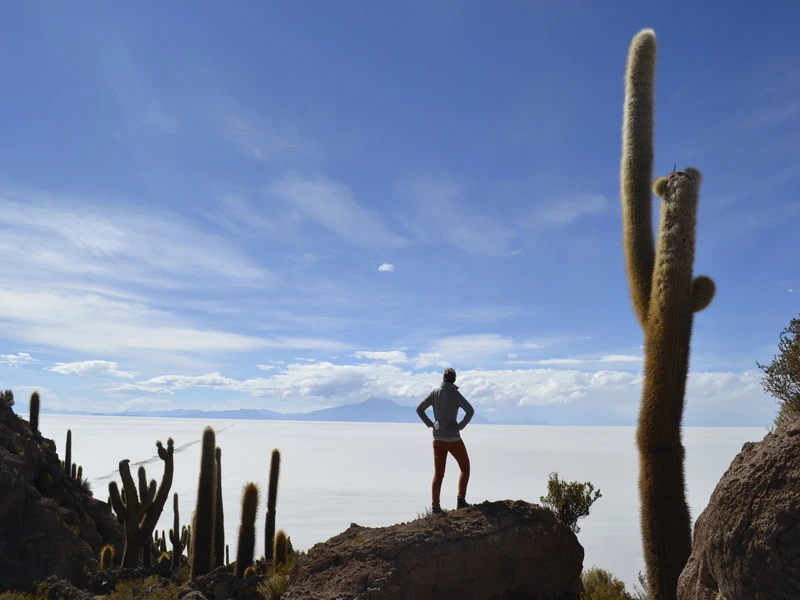 Salar de Uyuni, Salzwüste, Bolivien