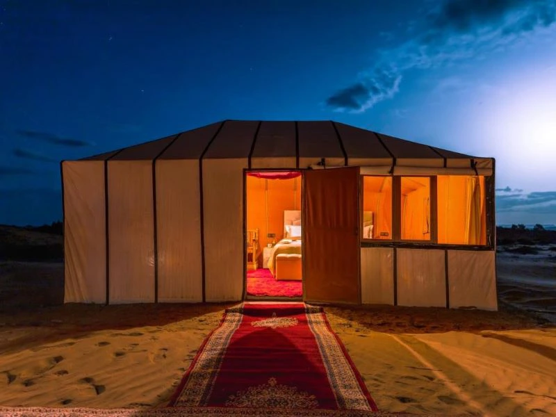 Biwakcamp Merzouga Marokko