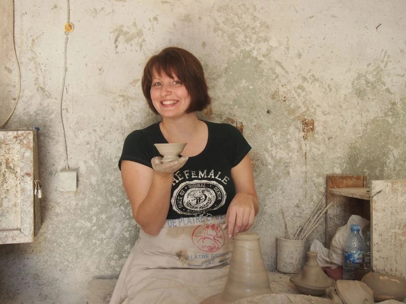 Töpfern in Fes Marokko