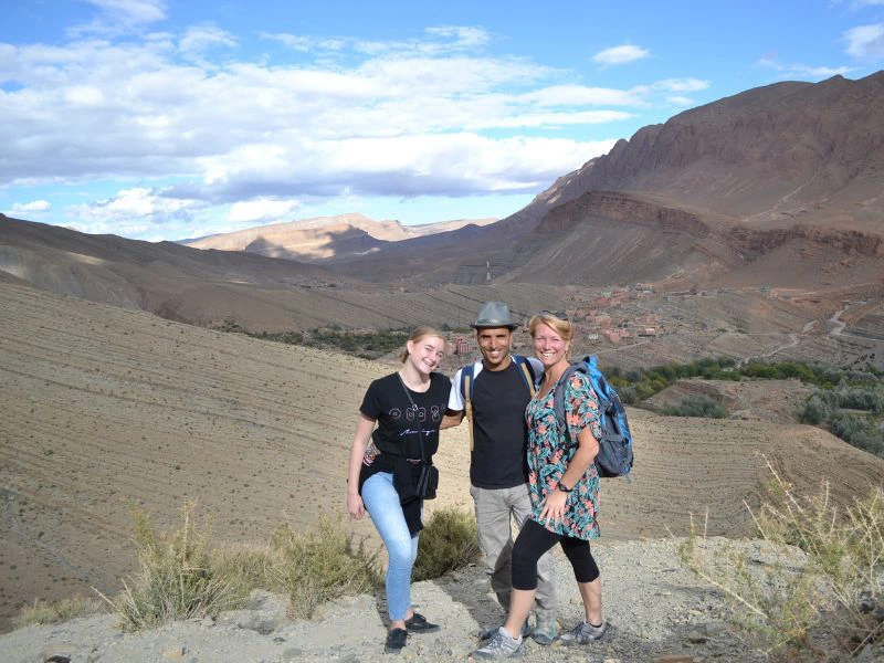 Wanderung im Dadestal Marokko
