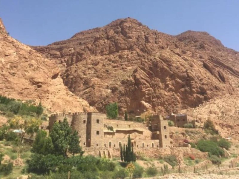 Hotel in der Todra Schlucht