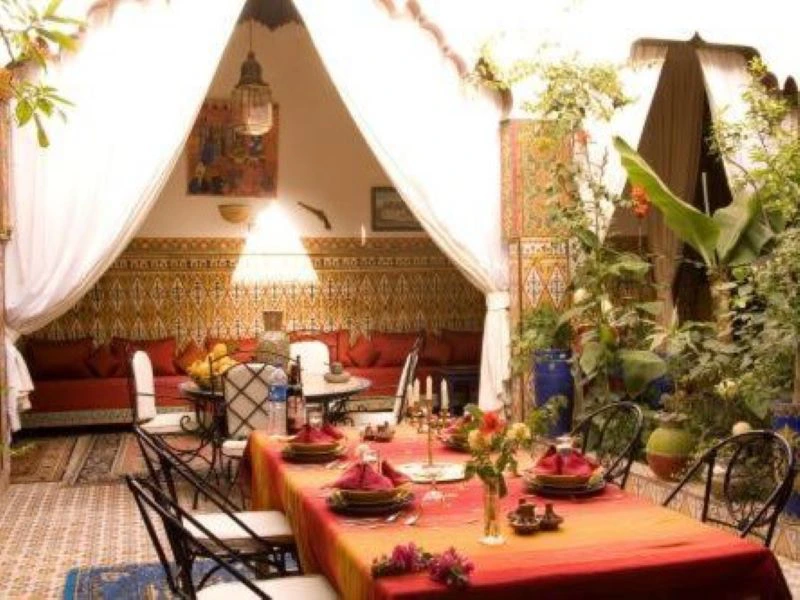 Frühstücken in Taroudant