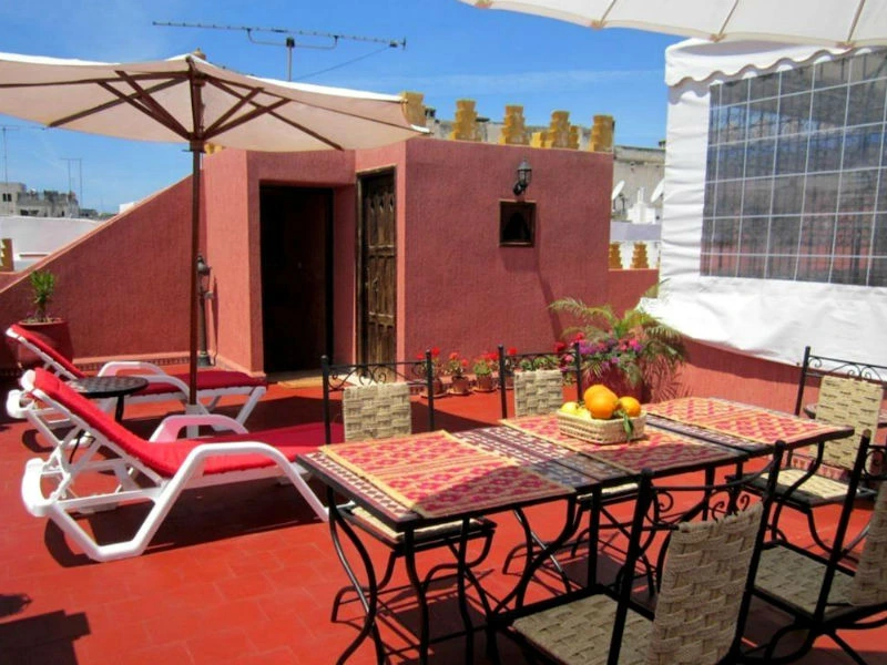 Terrasse Riad Rabat