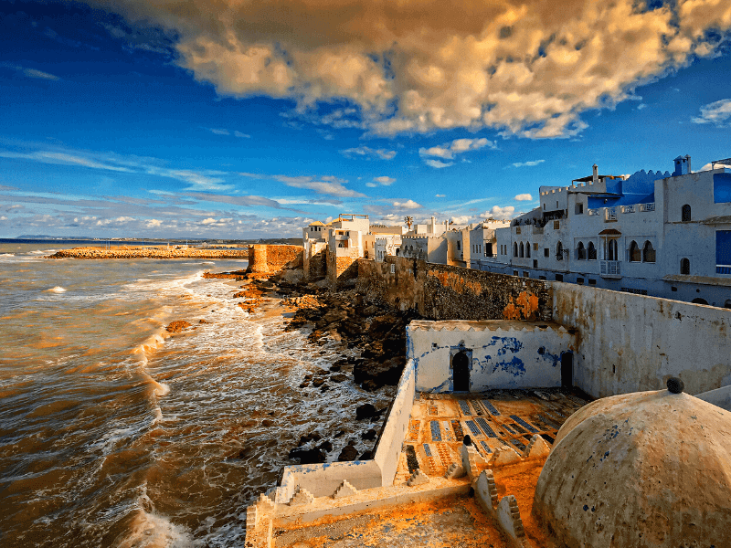 Asilah Küste Marokko