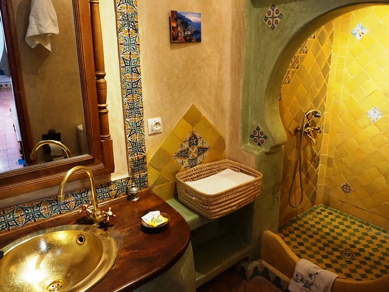 Badezimmer Riad Chefchaouen