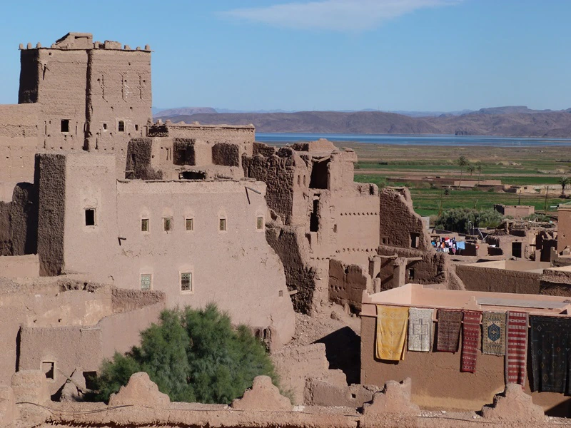 Kasbah in Ouarzazate Marokko Familienreise