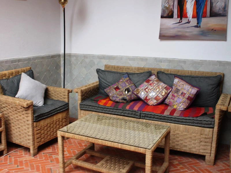 Sofa Riad mit Pool Taroudant