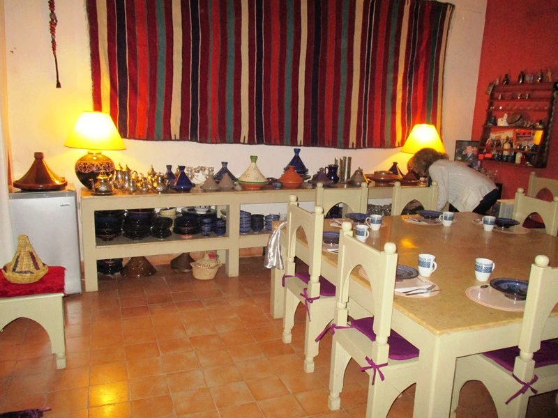 Frühstücksraum Riad mit Pool Taroudant