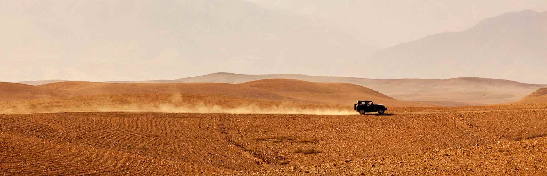 Agafay Steinwüste Marokko