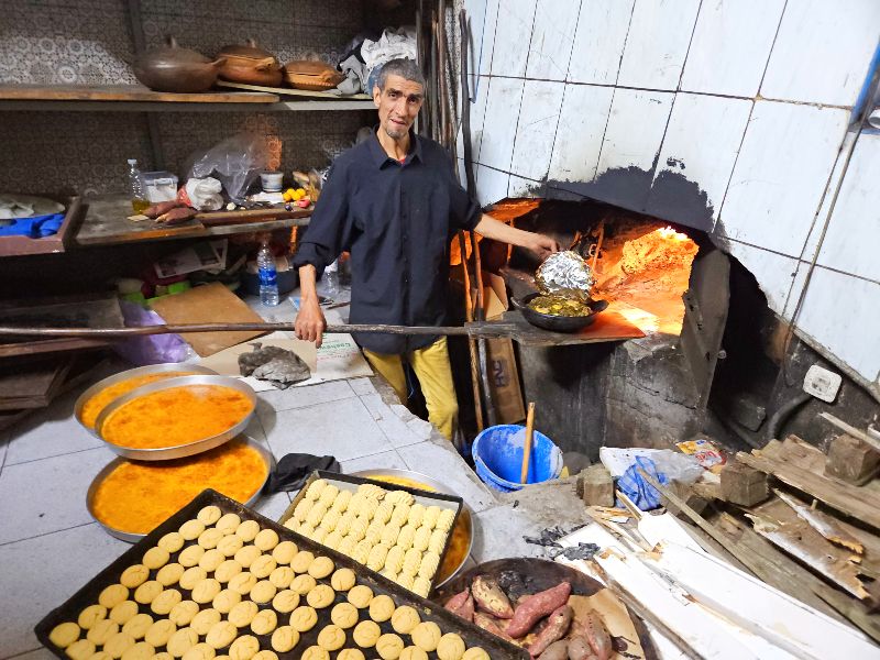 Traditionelle Bäckerei in Fes
